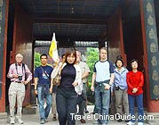 Our guests with the tour guide